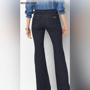 Michael Kors Dark Blue Flare Jeans
